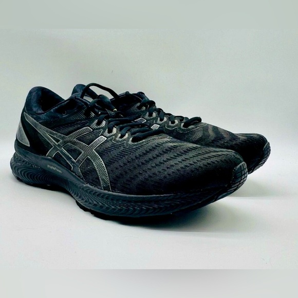 ASICS Gel Nimbus 22 Women’s 11.5 Black Sneakers Running Shoes - Picture 3 of 10